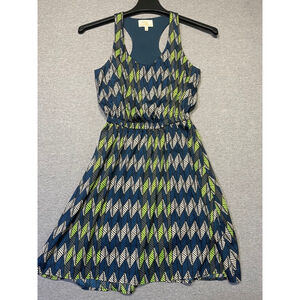 Women's Collective Concepts Dress XS Blue Green